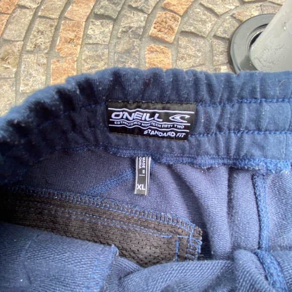 O’Neill Hybrid Navy Sweat Shorts - Picture 5 of 6